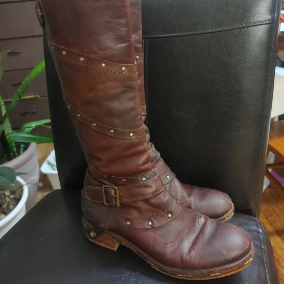 Area Forte 1872 003071 Brown Distressed sz. 7.5 38 - Picture 4 of 16